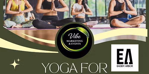 Vibe's Yoga for Beginners Class - A Pay What You Can Event