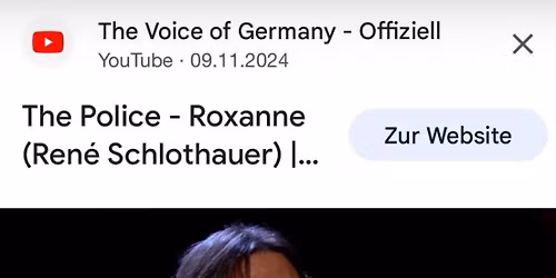 Ren\u00e9 Schlothauer, The Voice of Germany