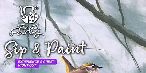 Join Brush Party to paint 'Singbird' in Greens Norton