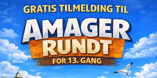 Amager rundt en gratis g\u00e5 udfordring efter\u00e5rsrunden l\u00f8rdag den 10. Oktober 2026.