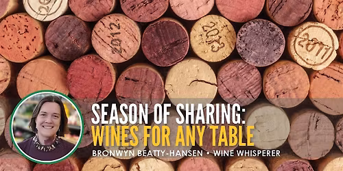 Season of Sharing: Wines for any Table