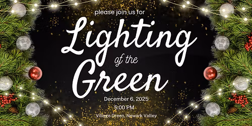 Newark Valley Annual Lighting of the Green