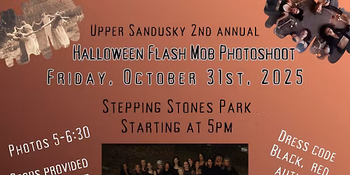 Halloween Flash Mob Photoshoot