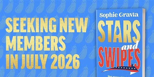 STARS AND SWIPES BOOK LAUNCH WITH SOPHIE GRAVIA