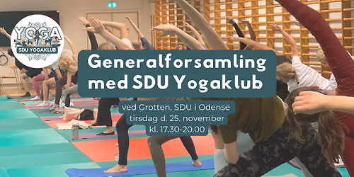 Generalforsamling med Good Vibes, Kage & Yoga \ud83e\uddd8\ud83c\udf70