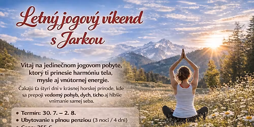Letn\u00fd jogov\u00fd v\u00edkend s Jarkou