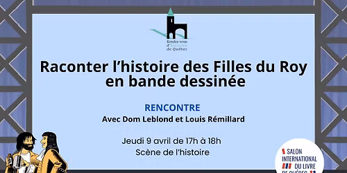 Raconter les Filles du Roy en bande dessin\u00e9e
