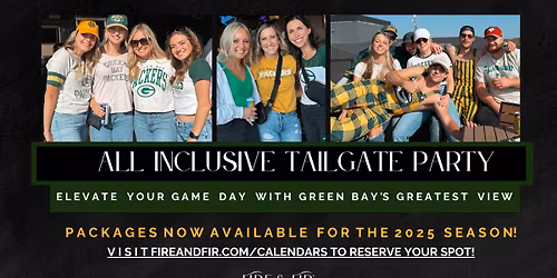 All-You-Can-Eat-And-Drink- Tailgate | Packers vs. Ravens Edition