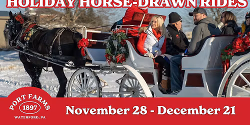 Holiday Horse-Drawn Rides