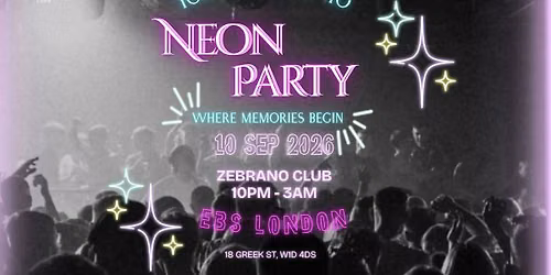 NEON PARTY - DRESS TO GLOW - ESCP