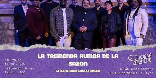 LA TREMENDA RUMBA de la Saz\u00f3n - Concert & Dj Set by DJ Rolo