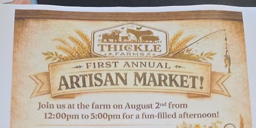 1st Annual Artisan Market