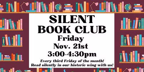 Silent Book Club -Nov. 21st
