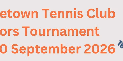 2026 Seniors Tournament