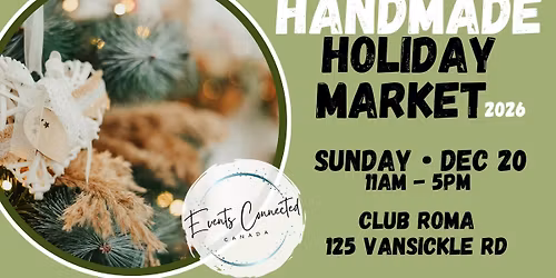 Handmade Holiday Market