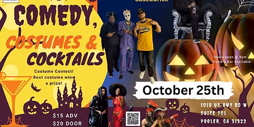 Comedy, Costumes & Cocktails