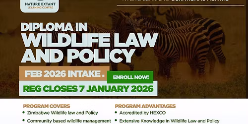 National Diploma in Wildlife law and Policy