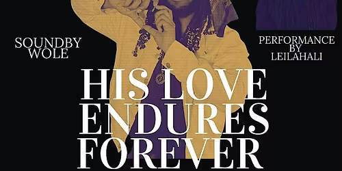 His Love Endures Forever LIVE!