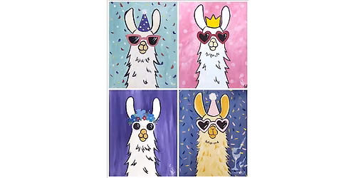 Cool Llamas, No Drama - Paint and Sip in Houston | Classpop!\u2122