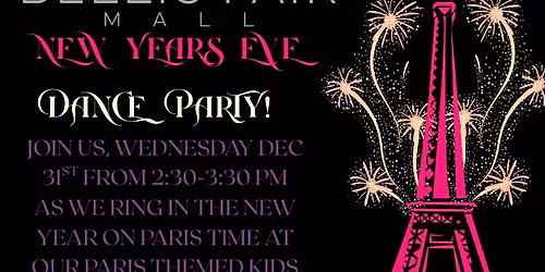 \ud83c\udf89 Little Paris New Year\u2019s \ud83c\udf89
