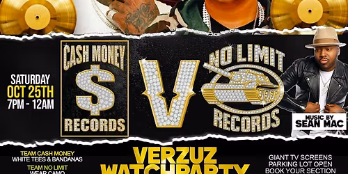 VERZUZ WATCH PARTY - CASH MONEY VZ. NO LIMIT
