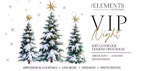 VIP Holiday Open House at The Elements