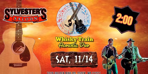 Whisky Train Duo at Sylvester's Saloon