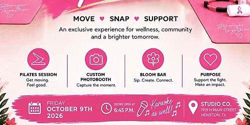 Pilates & Petals Social Night