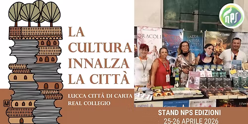 NPS Edizioni a Lucca Citt\u00e0 di Carta 2026