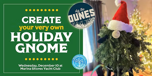 Holiday Gnome Workshop at Marina Shores Yacht Club