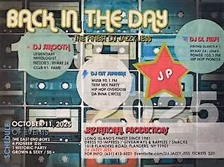 BACK IN THE DAY OLD SCHOOL PARTY