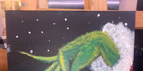 Grinch Paint Party