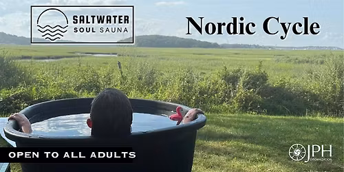 JPH and Saltwater Soul Sauna Nordic Cycle event   9am-11am and 12pm-2pm