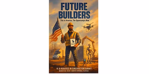 FUTURE BUILDERS SUMMIT: Ai & Robotics in Construction