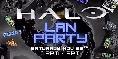 HALO THROWBACK LAN 2025