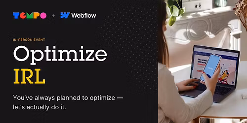Optimize IRL: You\u2019ve always planned to optimize \u2014 let\u2019s actually do it.
