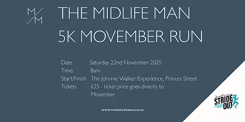 The Midlife Man 5K Movember `Run