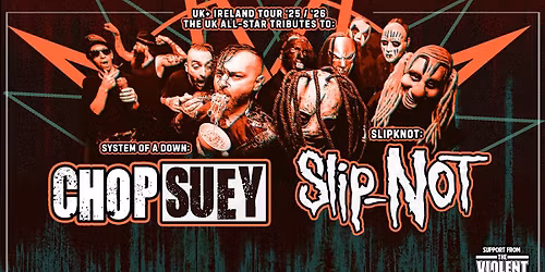 Chop Suey & Slip-Not at Lost Lane Dublin 23\/1\/26