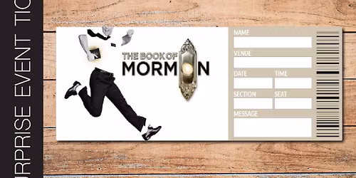 The Book Of Mormon at Forrest Theatre
