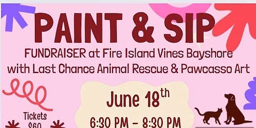 \ud83c\udfa8 Paint, Sip & Support Rescue Animals! \ud83c\udf77\ud83d\udc3e