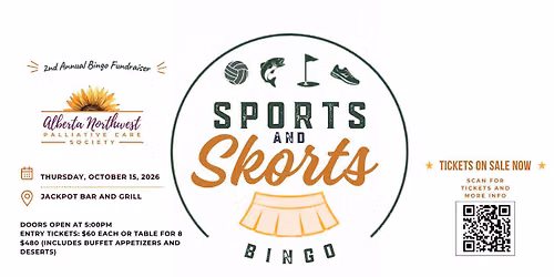 Sports and Skorts Bingo