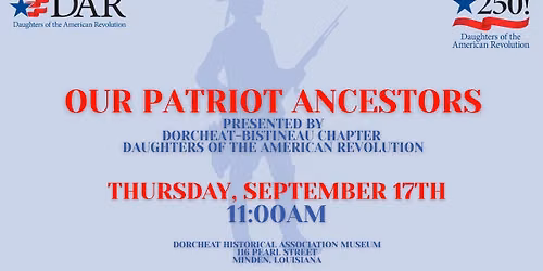 Our Patriot Ancestors 