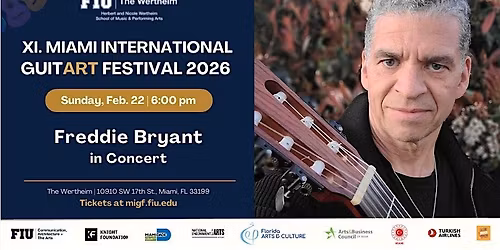 MIGF 2026 GuitART Festival: Freddie Bryant