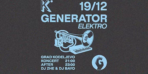 Generator ELEKTRO @ KADER vol. II