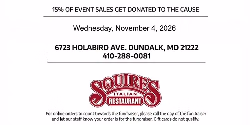 Squire\u2019s Spirit Night