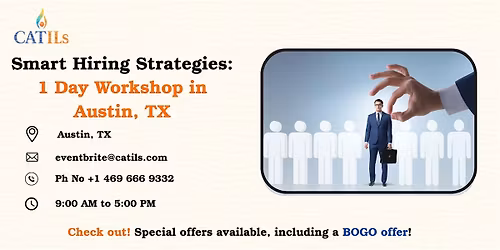 Smart Hiring Strategies: 1 Day Workshop in Austin, TX