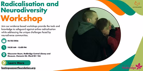 (Redbridge Central Library) Radicalisation & Neurodiversity Workshops