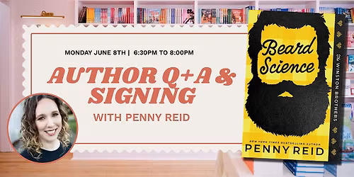 Q+A and Signing with Author Penny Reid