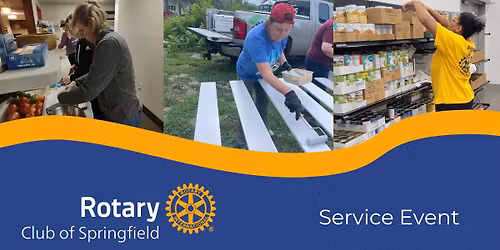 Rotary Club of Springfield Service Event: Crosslines