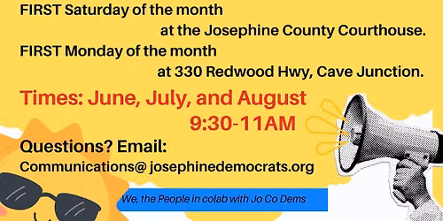 Pop Up Protests Every Wednesday